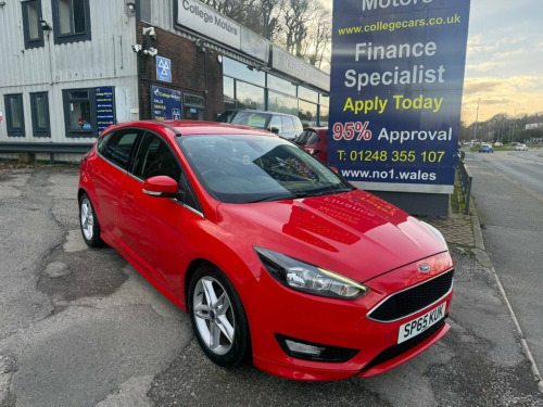 Ford Focus  2015/65 1.0T EcoBoost Zetec S Hatchback 5dr Petrol 