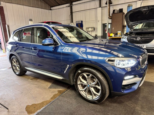 BMW X3  20i GPF X-LINE AUTO X-DRIVE 4WD 185 BHP + SAT NAV