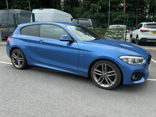 BMW 1 Series 118 118i M SPORT THREE DOOR 135 BHP + SAT NAV + PARKIN