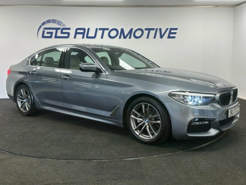BMW 5 Series 520 520d M-SPORT AUTO 190 BHP + SAT NAV + HEATED LEATH