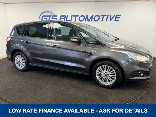 Ford S-MAX  1.5 TURBO ECOBOOST ZETEC 165 BHP + SAT NAV + 7 SEA 