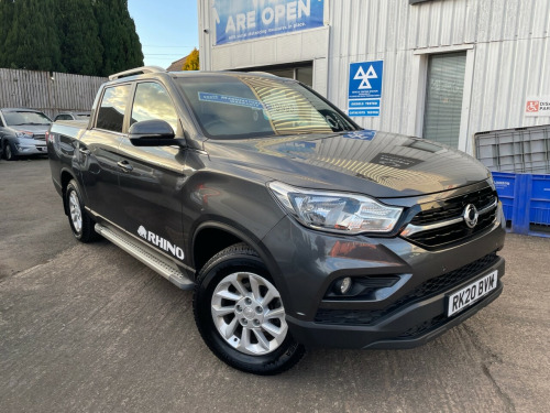 Ssangyong Musso  2.2D Rhino Pickup Double Cab 4dr Diesel Auto 4WD LWB Euro 6 (181 ps)