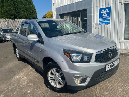 Ssangyong Korando Sports  2.0D SX Pickup Double Cab 4dr Diesel Manual 4WD Euro 5 (155 ps)