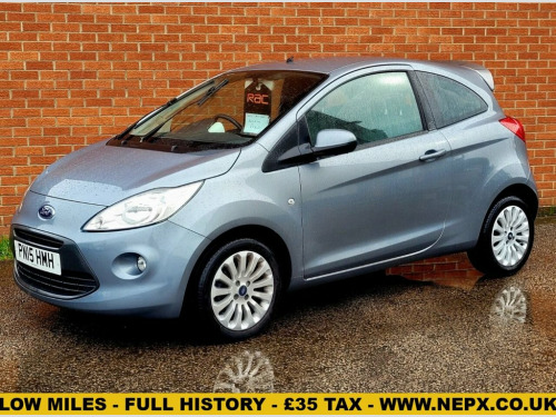 Ford Ka  1.2 Zetec Hatchback 3dr Petrol Manual Euro 5 (s/s)