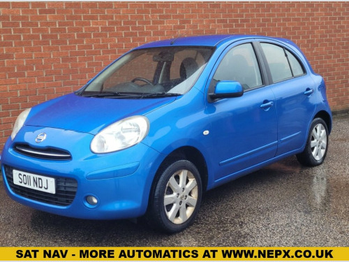 Nissan Micra  1.2 12V Acenta Hatchback 5dr Petrol CVT Euro 5 (80 