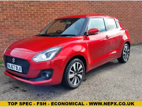 Suzuki Swift  1.0 Boosterjet SHVS SZ5 Hatchback 5dr Petrol Hybri
