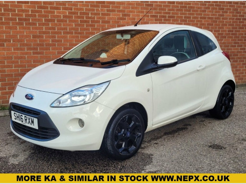 Ford Ka  1.2 Zetec White Edition Hatchback 3dr Petrol Manua