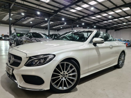 Mercedes-Benz C-Class C300 2.0 C300 AMG Line (Premium Plus) Cabriolet G-Tronic+ Euro 6 (s/s) 2dr