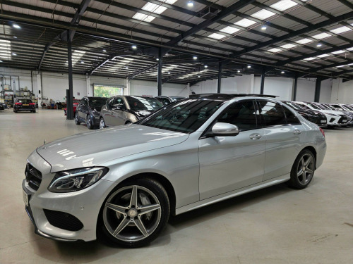 Mercedes-Benz C-Class C200 2.0 C200 AMG Line 7G-Tronic+ Euro 6 (s/s) 4dr