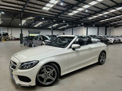 Mercedes-Benz C-Class  2.1 C220d AMG Line (Premium Plus) Cabriolet G-Tronic+ Euro 6 (s/s) 2dr
