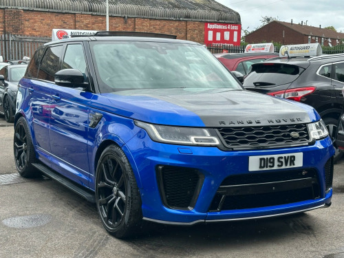 Land Rover Range Rover Sport  5.0 V8 SVR Auto 4WD Euro 6 (s/s) 5dr