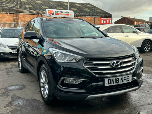 Hyundai Santa Fe  2.2 CRDi Blue Drive Premium 4WD Euro 6 (s/s) 5dr (7 Seat) 