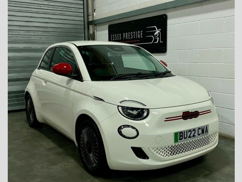 Fiat 500  500E Red