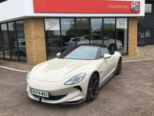 MG Cyberster  Dual Motor 77kWh GT Auto 4WD 2dr