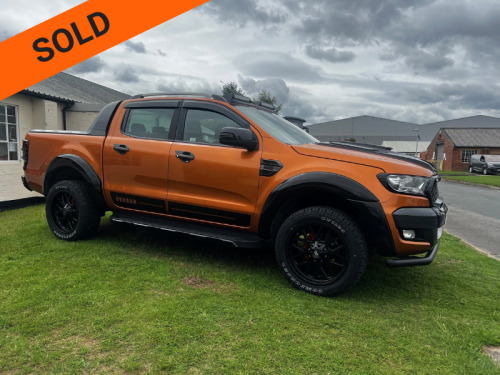 Ford Ranger  WILDTRAK 4X4 DCB TDCI 4-DoorREAR VIEW CAMERAPARKING SENSORSCRUISE CONTROLAI