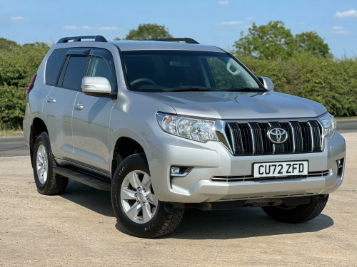 Toyota Land Cruiser  2.8D Active Auto 4WD Euro 6 (s/s) 5dr (7 Seat)