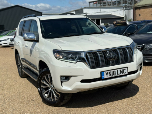 Toyota Land Cruiser  2.8D Invincible Auto 4WD Euro 6 5dr (7 Seat)