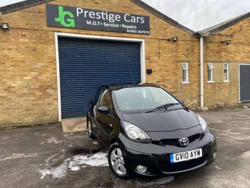 Toyota AYGO  1.0 VVT-i Black Hatchback 5dr Petrol MultiMode Euro 4 (AC) (67 bhp)