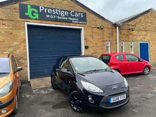 Ford Ka  1.2 Zetec Black Edition Hatchback 3dr Petrol Manual Euro 6 (s/s) (69 ps) 