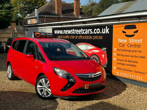 Vauxhall Zafira Tourer  1.4i Turbo SRi Euro 6 5dr