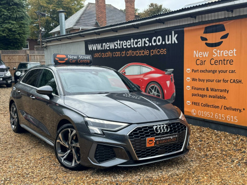 Audi A3  1.0 TFSI 30 S line Sportback Euro 6 (s/s) 5dr 