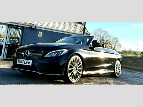 Mercedes-Benz C-Class C200 2.0 C200 AMG Line Cabriolet G-Tronic+ Euro 6 (s/s) 2dr