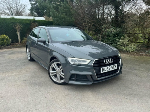 Audi A3  1.0 TFSI 30 S line Sportback 5dr Petrol Manual Eur 