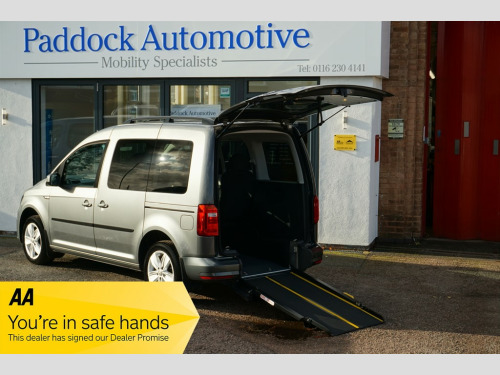 Volkswagen Caddy  C20 LIFE TDI Automatic Disabled Wheelchair Accessible Vehicle, WAV.