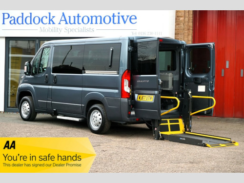 Fiat Ducato  33 MULTIJET II Automatic Disabled Wheelchair Accessible Vehicle, WAV.