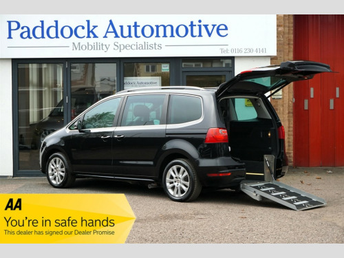 SEAT Alhambra  TDI CR SE LUX, Disabled, Wheelchair Accessible Vehicle, WAV.