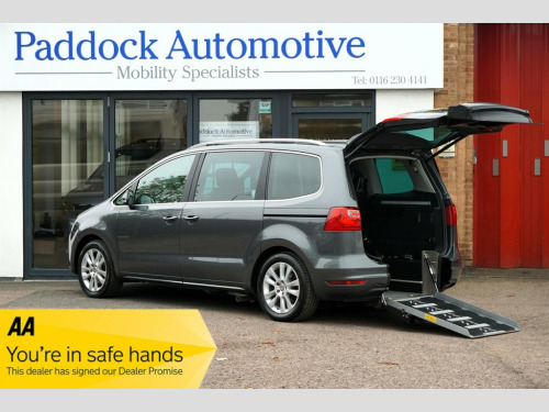 SEAT Alhambra  TDI CR SE LUX DSG Automatic, Disabled, Wheelchair Accessible Vehicle, WAV.