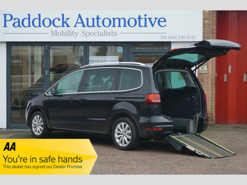 Volkswagen Sharan  SEL TDI DSG Automatic, Disabled, Wheelchair Accessible Vehicle, WAV.