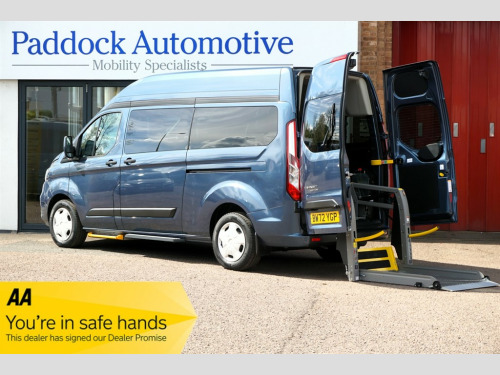 Ford Transit  Custom 320 TREND ECOBLUE High Roof, LWB, Disabled, Automatic, Wheelchair Ac