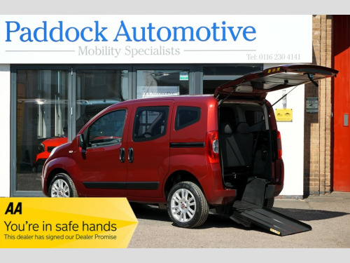 Fiat Qubo  MULTIJET LOUNGE, Automatic, Disabled, Wheelchair Accessible Vehicle, WAV.