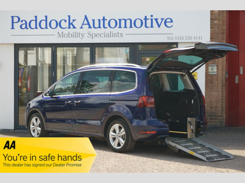 SEAT Alhambra  TDI XCELLENCE DSG, Automatic, Disabled, Wheelchair Accessible Vehicle, WAV.