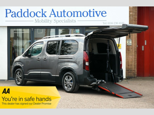 Peugeot Rifter  PURETECH S/S ALLURE PREMIUM LWB, Automatic, Disabled, Wheelchair Accessible