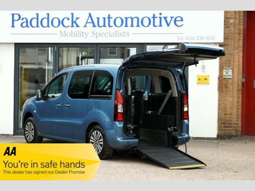 Peugeot Partner  BLUE HDI TEPEE ACTIVE. Automatic, 'Switch' Disabled, Wheelchair Accessible 