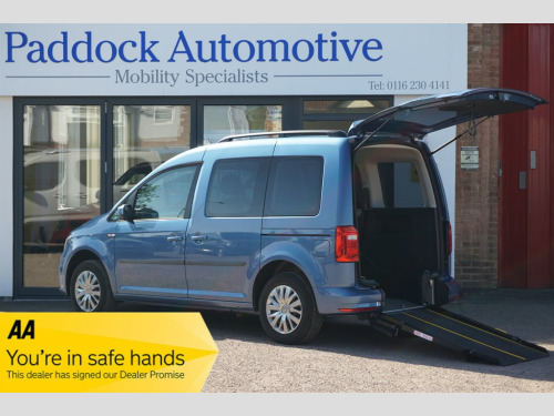 Volkswagen Caddy  C20 LIFE TDI, Automatic, Disabled, Wheelchair Accessible Vehicle, WAV.