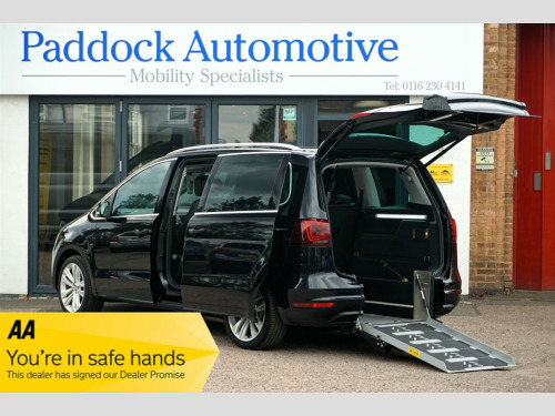 SEAT Alhambra  TDI XCELLENCE DSG, Automatic, Disabled, Wheelchair Accessible vehicle, WAV.