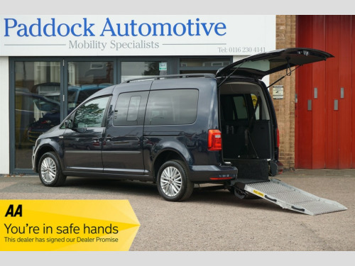 Volkswagen Caddy Maxi  C20 LIFE TDI, Automatic, Disabled, Wheelchair Accessible Vehicle, WAV.