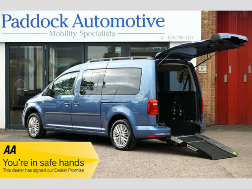 Volkswagen Caddy Maxi  C20 LIFE TDI, Automatic, Disabled, Wheelchair Accessible Vehicle, WAV.