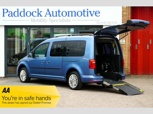 Volkswagen Caddy Maxi  C20 LIFE TSI, Automatic, Disabled, Wheelchair Accessible Vehicle, WAV