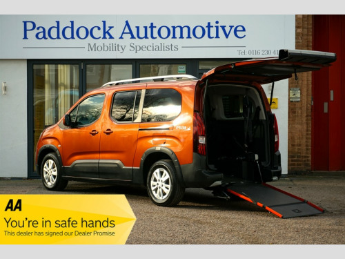 Peugeot Rifter  Allure 1.5 Diesel LWB RS, Disabled, Wheelchair Accessible Vehicle, WAV.