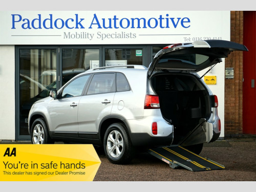Kia Sorento  CRDI KX-2, Automatic, Disabled, Wheelchair Accessible Vehicle, WAV. 