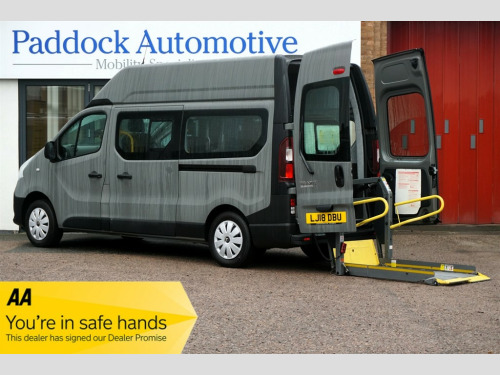 Renault Trafic  LH29 BUSINESS ENERGY DCI, Disabled, Wheelchair Accessible Vehicle, WAV.