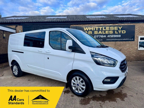 Ford Transit Custom  2.0 300 EcoBlue Limited Crew Van Double Cab 5dr Di