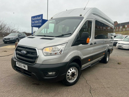 Ford Transit  2.0 460 EcoBlue Leader RWD L4 High Roof Euro 6 (s/s) 5dr (17 Seat, DRW)