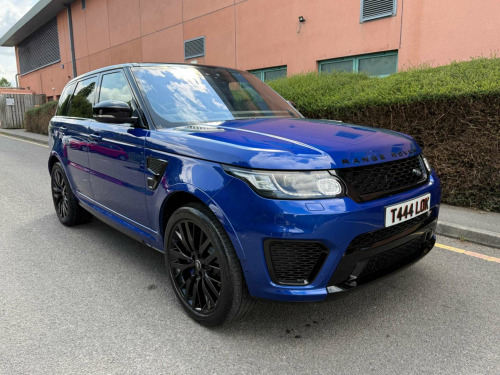 Land Rover Range Rover Sport  5.0 V8 SVR SUV 5dr Petrol Auto 4WD Euro 6 (s/s) (550 ps)