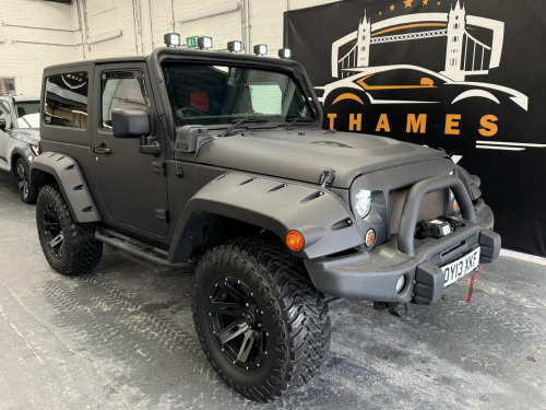 Jeep Wrangler  2.8 CRD Sahara SUV 2dr Diesel Auto 4WD Euro 5 (197 bhp) 