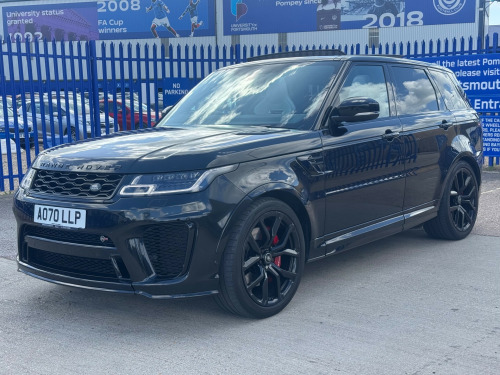 Land Rover Range Rover Sport 5.0 P575 V8 GPF SVR SUV 5dr Petrol Auto 4WD Euro 6 (s/s) (575 ps)